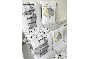 Бортик в детскую кроватку Непоседы НЕ-122