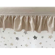 Крыша и шторы для кроватки домика ТД-36