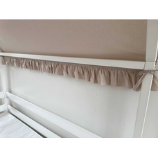 Крыша и шторы для кроватки домика ТД-36